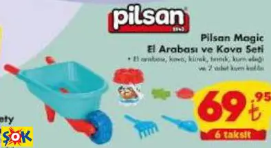 PİLSAN MAGİC EL ARABASI VE KOVA SETİ